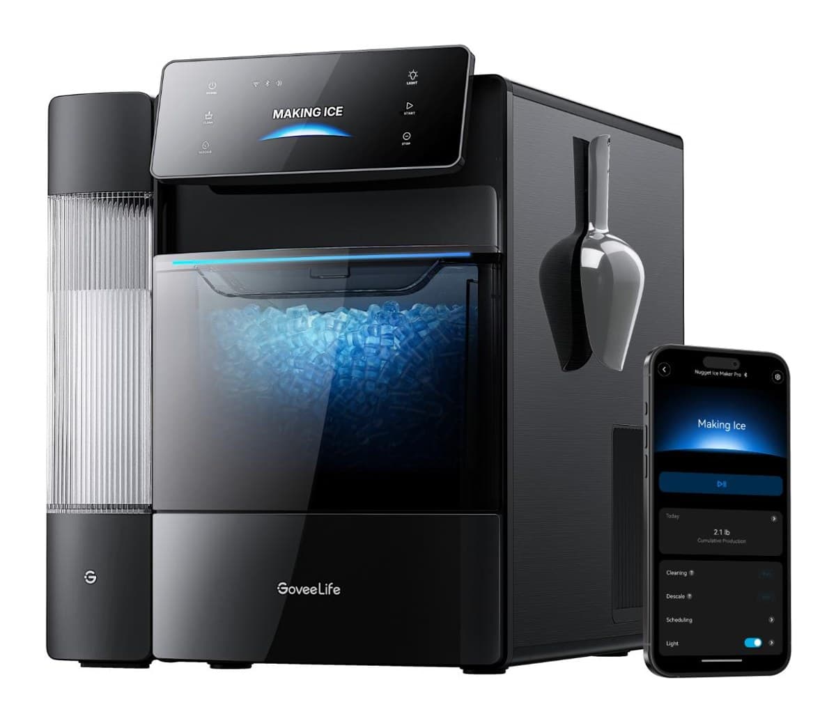 GoveeLife Smart Nugget Ice Maker Pro