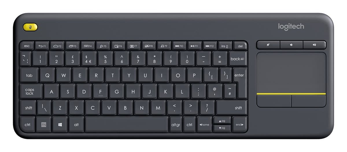 Logitech K400 Plus Wireless Touch Keyboard