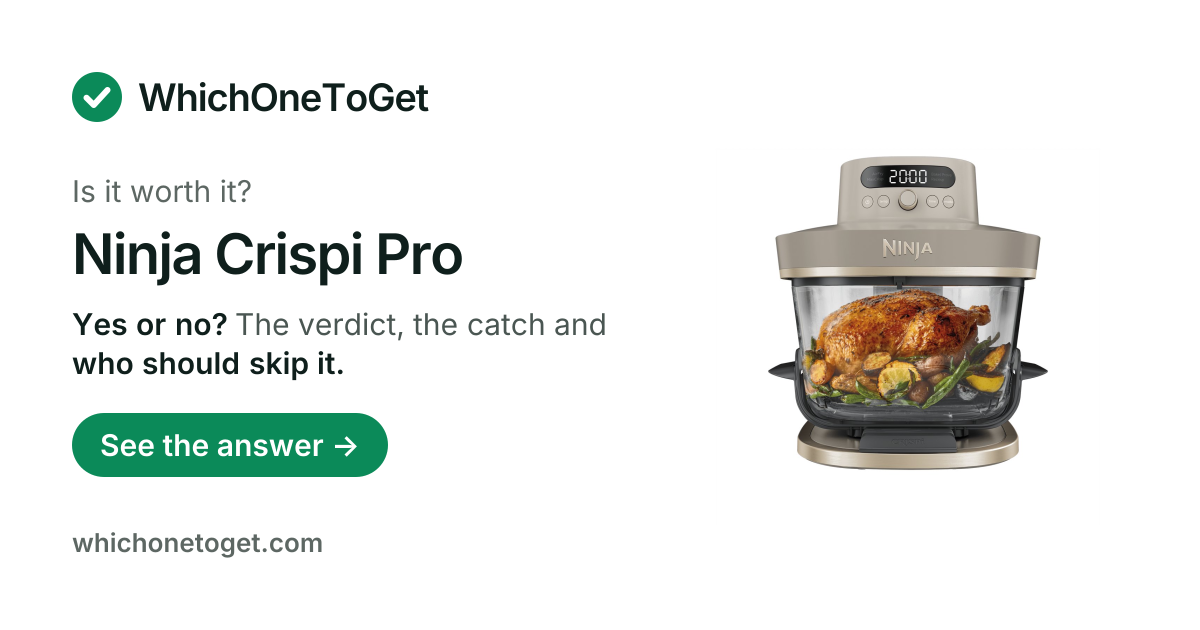 Is the Ninja Crispi Pro worth it?